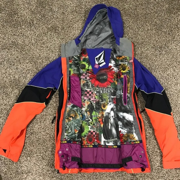 Volcom Snowboarding Jacket Mens Large - Picture 3 of 5